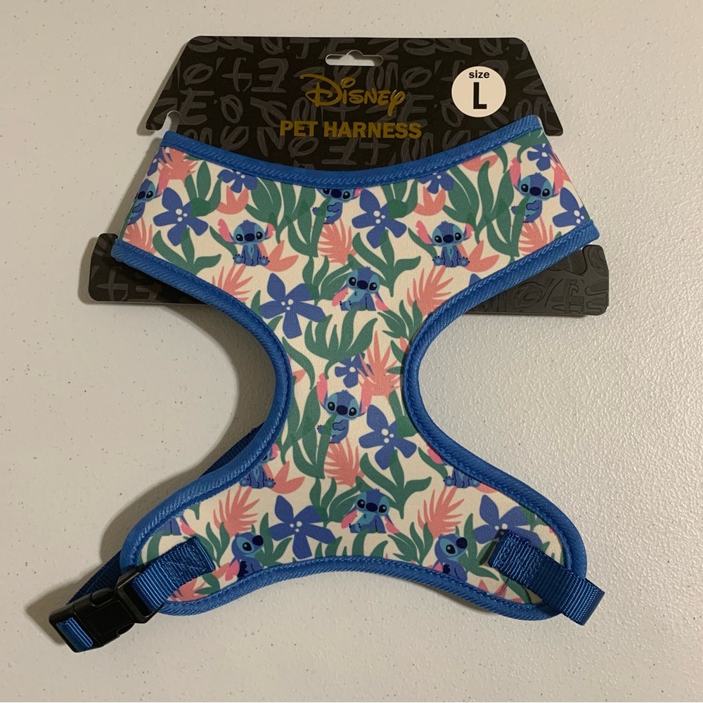Disney Lilo & Stitch Pet Harness-Size L New